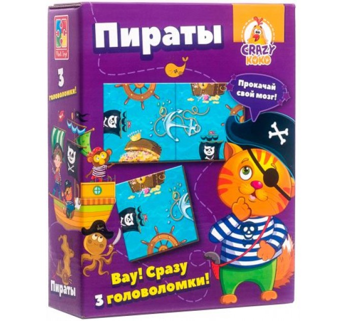 Настольная игра "Пираты" (рус) VT8055-01