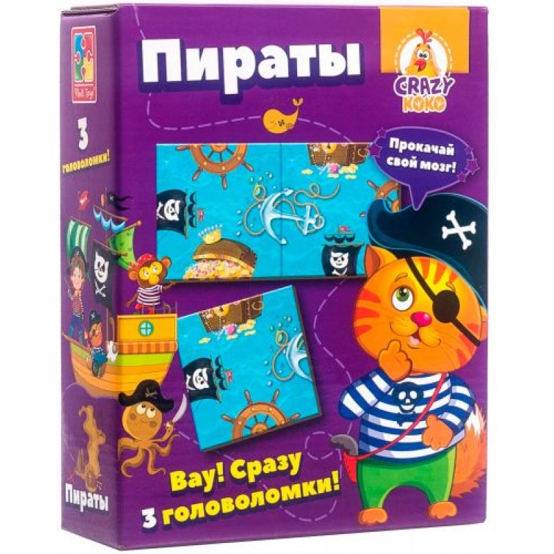 Настольная игра "Пираты" (рус) VT8055-01