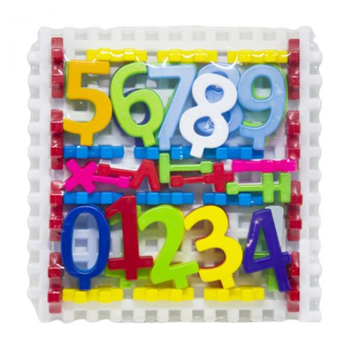 Набір дитячий "Математика №2" Пластик Різнобарв'я (110620)