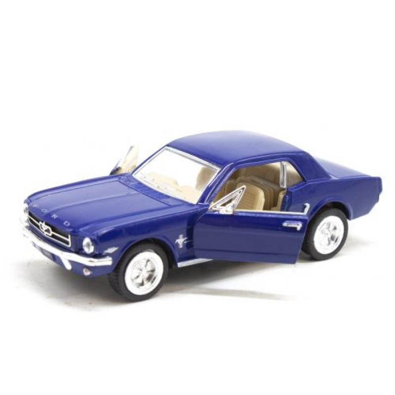 Машинка "Ford Mustang 1964" (синя) Метал Синій (118498)