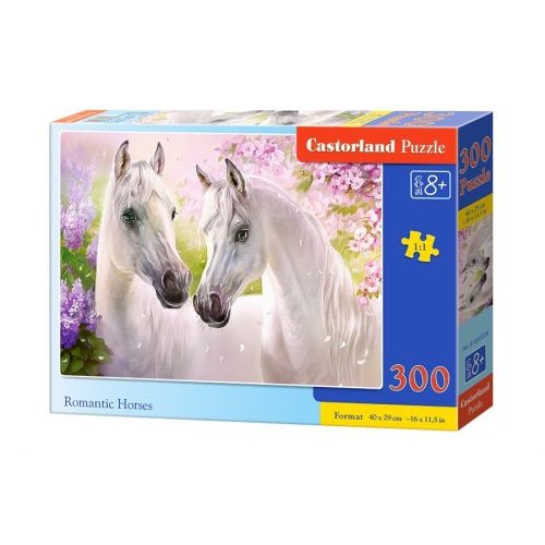 Пазлы "Романтические лошади", 300 элементов B-030378
