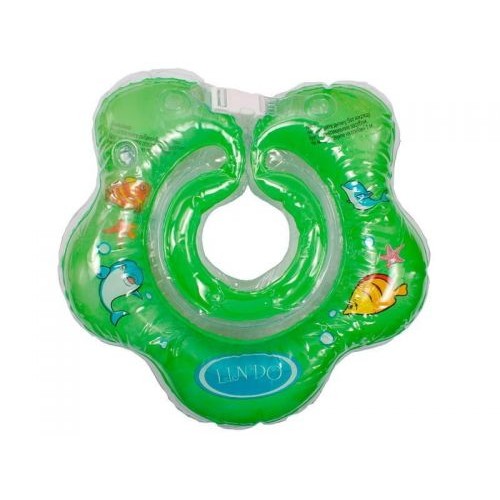 Круг для купания младенцев (зеленый) LN-1561