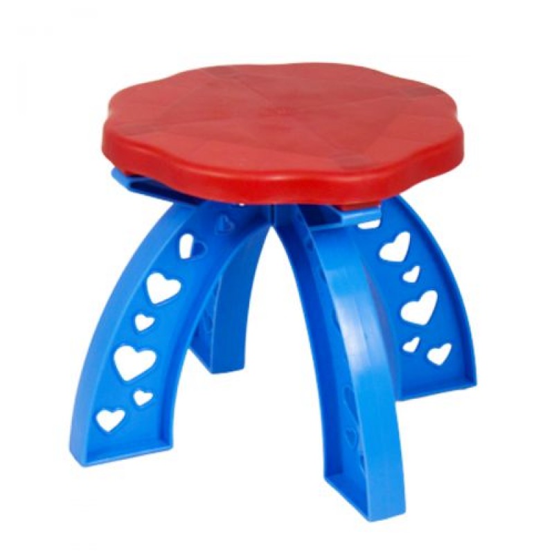 Дитячий стілець, червоний Пластик Червоний (122502)