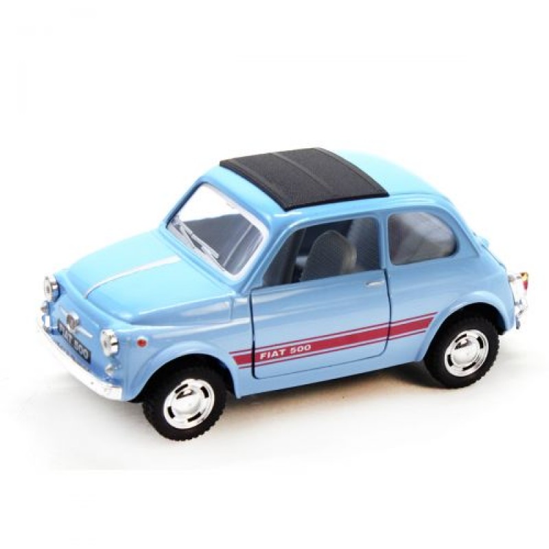 Машинка Fiat 500 (блакитна) Метал Блакитний (122904)