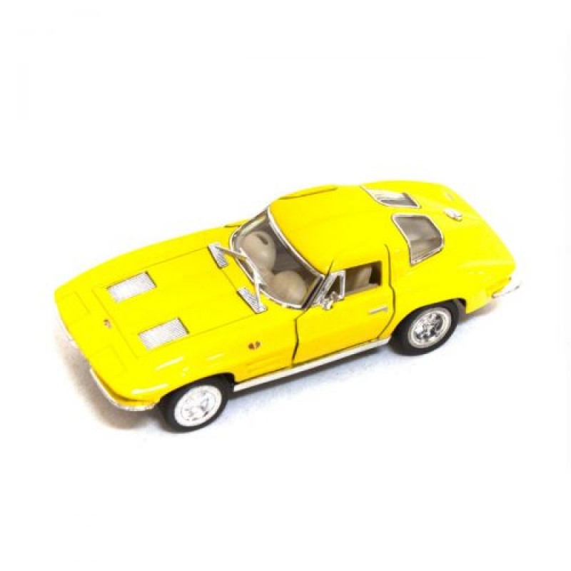 Машинка KINSMART Corvette Sting Ray (желтый)