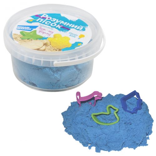Набор для детского творчества "Умный песок", 500 г (синий) SSR500