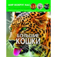 Книга "Мир вокруг нас. Большие кошки" рус F00021256