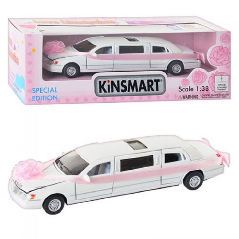 Машинка KINSMART "Свадебный лимузин" KT7001WW