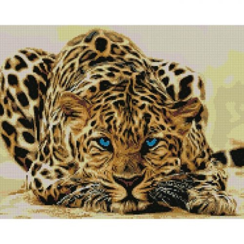 Алмазная мозаика "Леопард"