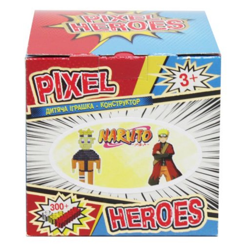 Конструктор "Pixel Heroes: Наруто", 424 дет. Пластик Різнобарв'я (197809)