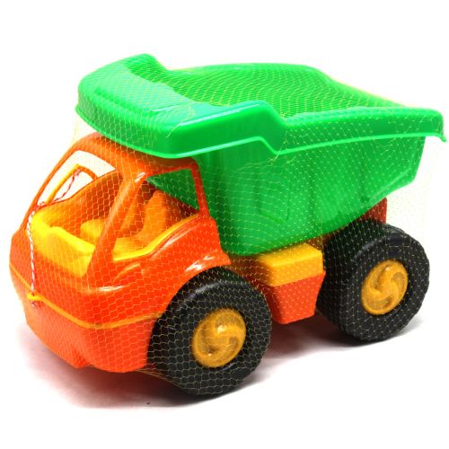 Пластикова машинка "Самоскид" помаранч+зелений Пластик Різнокольоровий (199134)