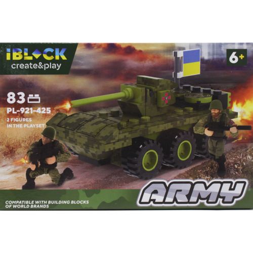Конструктор "Army: Військовий БМП", 83 дет. пластик Різнобарв'я (203039)