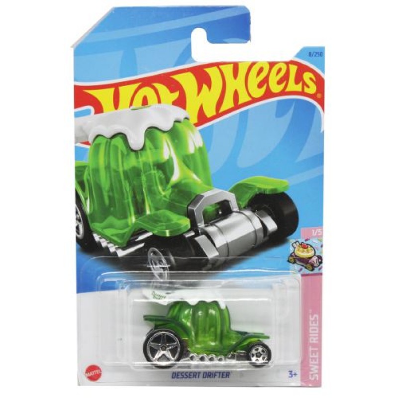 Машинка "Hot wheels: DESSERT DRIFTER" (оригінал) Металопластик Зелений (205683)
