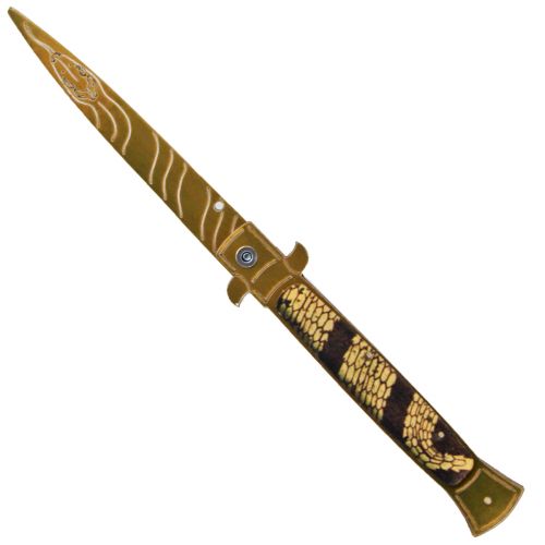 Сувенірний ніж "SO-2 Стилет Viper " Дерево Коричневий (206691)