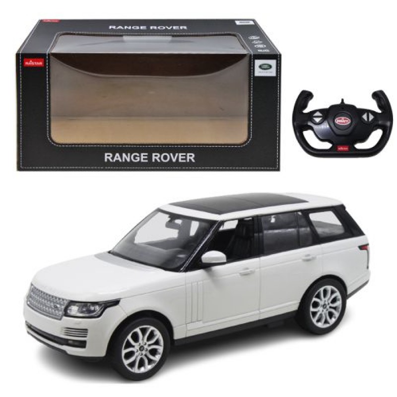 Машинка на радіокеруванні "Range Rover Land Rover" (біла) Пластик Біла (219338)