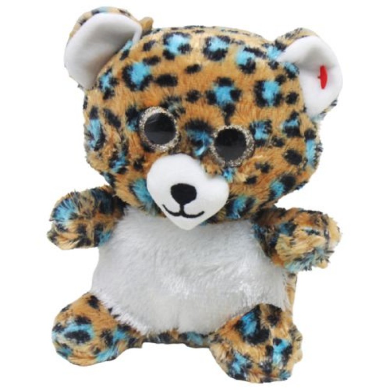 Мʼяка іграшка-глазастик "Леопард" вид 1 Комбінований Коричневий (219504)