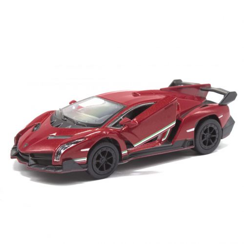Машинка металева "Lamborghini Veneno", червоний Комбінований Червоний (219767)