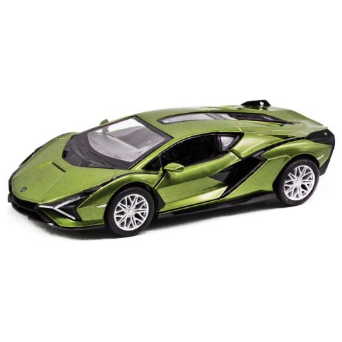 Машинка металева "Lamborghini Sian FKP 37", зелений Комбінований Зелений (219771)