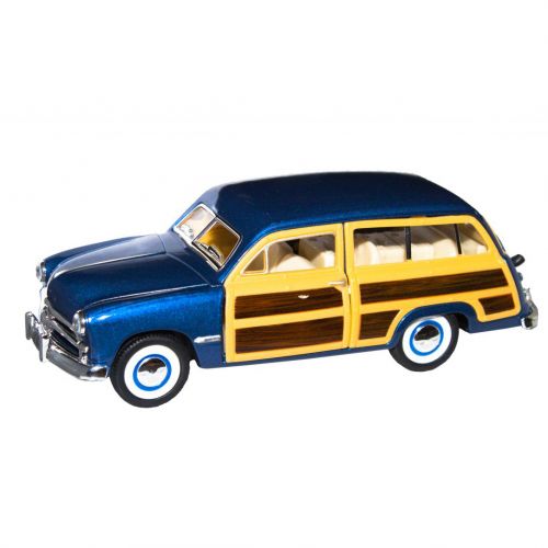 Машинка металева "Ford Woody Wagen 1949", синій Комбінований Синій (219788)