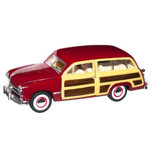 Машинка металева "Ford Woody Wagen 1949", червоний Комбінований Червоний (219790)