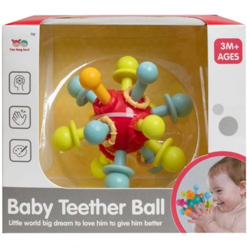 Іграшка-прорізувач для малюків "Атом" Комбінований Різнобарв'я (220057)