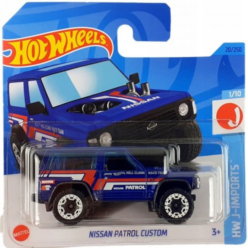Машинка "Hot Wheels: Nissan Patrol Custom" (оригінал) Металл Різнобарв'я (222839)