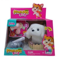 Ігровий набір із собачкою "Plush Pet" (білий) Комбінований Білий (228139)