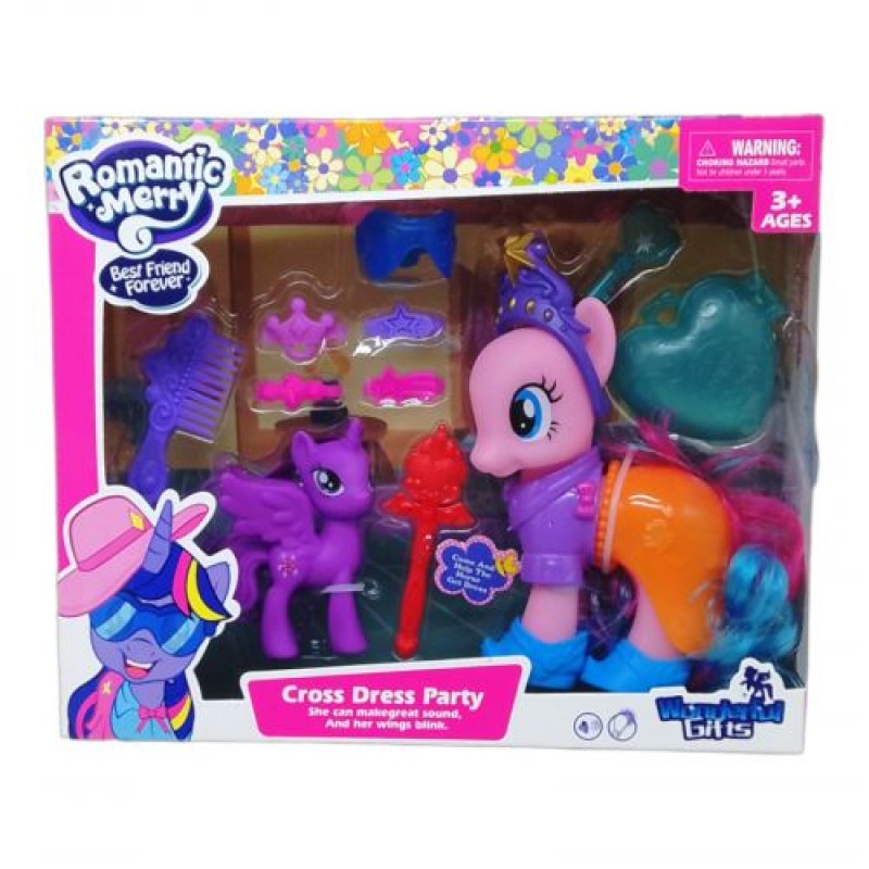 Ігровий набір "My little pony" з аксесуарами (вид 1) Комбінований Рожевий (228802)