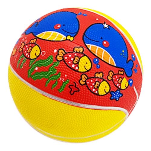 Мʼяч баскетбольний дитячий, d=19 см (жовтий) Гума Жовтий (232458)