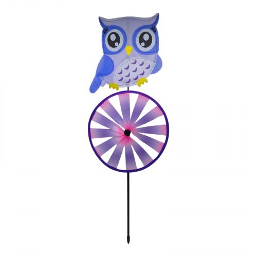 Вітрячок "Сова", висота 75 см, фіолетова Комбінований Різнобарв'я (235283)
