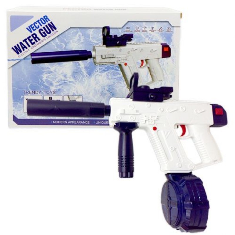 Водний пістолет на акумуляторі "Vector", синій Пластик Різнобарв'я (238303)