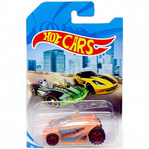 Машинка пластикова "Hot CARS: Тягач" (помаранчевий) Метал пластик Помаранчевий (241332)
