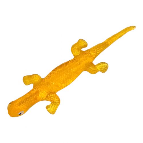 Ящірка-липучка (лизун), 19 см, жовтий Комбінований Жовтий (243402)