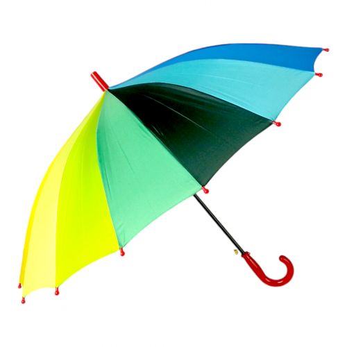 Дитяча парасолька Веселка довжина - 68 см, діаметр - 86 см бордова (243473)