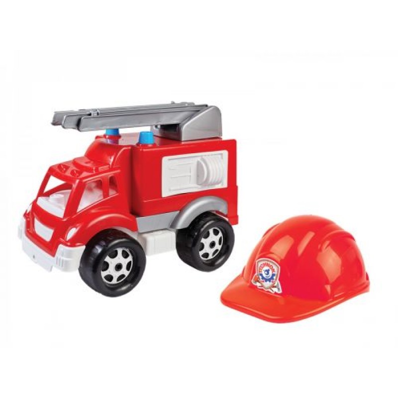 Машинка с каской "Малыш-Пожарник ТехноК" 3978
