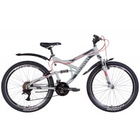 Велосипед 26" Discovery CANYON AM2 Vbr 2022 (серо-черный (м))