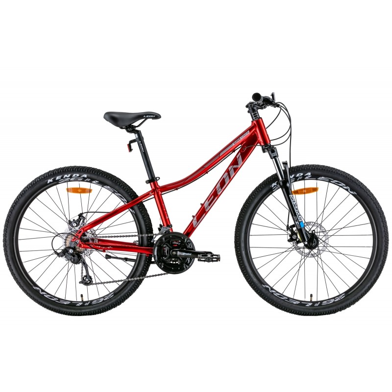 Велосипед 26" Leon SUPER JUNIOR AM DD 2022 (красный с серым)