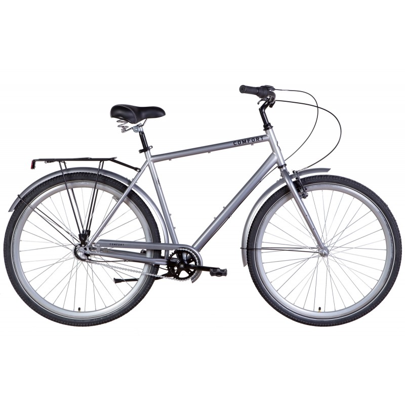 Велосипед 28" Dorozhnik COMFORT MALE PH 2022 SHIMANO NEXUS (серый (м))