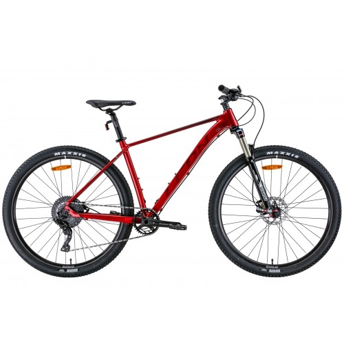 Велосипед AL 29" Leon TN-40 AM Hydraulic lock out HDD 2022 (красный с черным)