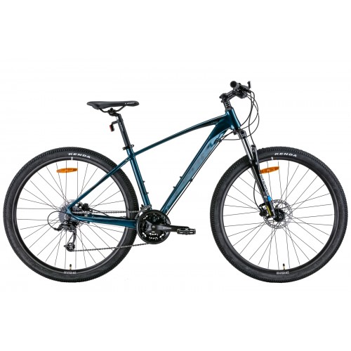 Велосипед 29" Leon TN-80 AM Hydraulic lock out HDD 2022 (синий с черным)