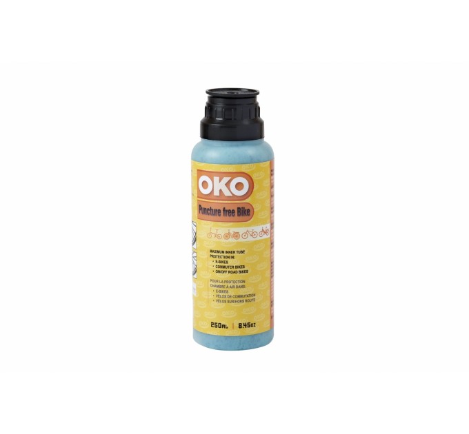 Антипрокольная жидкость OKO Puncture Free Bike для покрышек с камерами 250ml