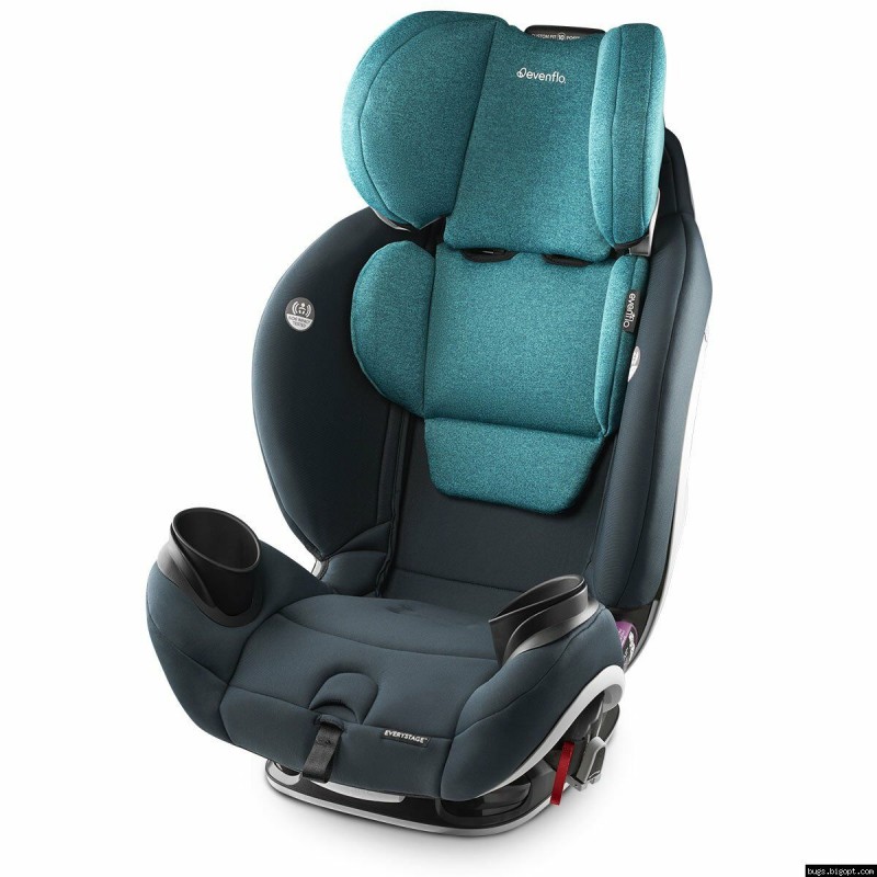 Evenflo Gold® автокрісло EveryStage DLX (авт) - Saphire (група від 1,8 до 54,4 кг)