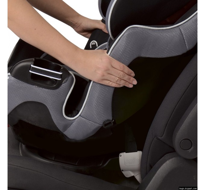 Evenflo® автокресло Symphony DLX (автодотяжка IsoFix) - Ashland gray (група від 2,2 до 49,8 кг)