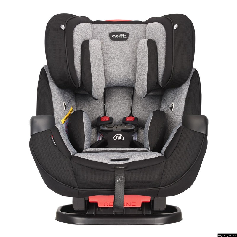 Evenflo® автокресло Symphony DLX (автодотяжка IsoFix) - Ashland gray (група від 2,2 до 49,8 кг)