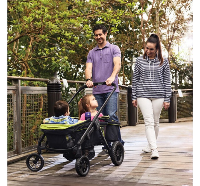 Прогулочная коляска Evenflo Pivot Xplore All-Terrain Stroller Wagon - Wayfarer