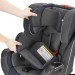 Evenflo® автокресло Symphony ELITE (автодотяжка IsoFix) - Pinacle (група від 2,2 до 49,8 кг)