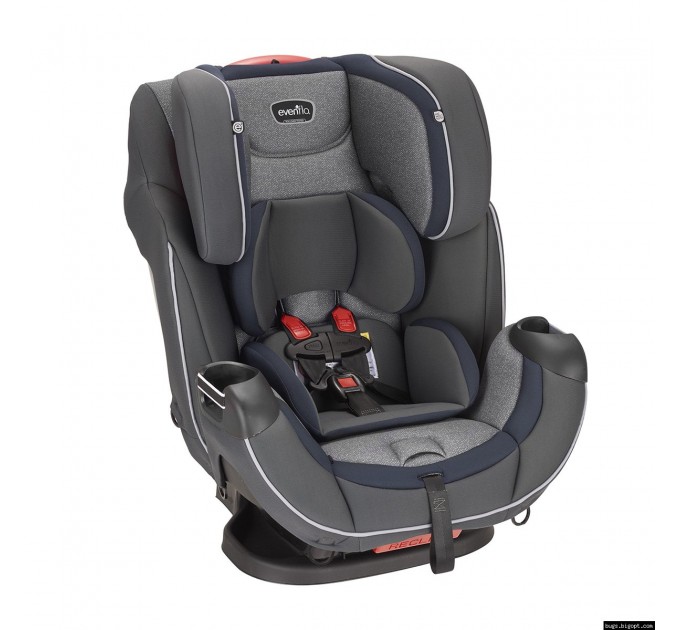 Evenflo® автокресло Symphony ELITE (автодотяжка IsoFix) - Pinacle (група від 2,2 до 49,8 кг)