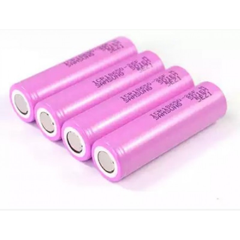 Акумулятор 18650 Li-Ion Samsung INR18650-26F, 2600mAh, 10A PINK