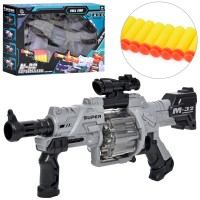 Автомат 904-3A-4A кулі-присоски 8 шт., 2 кольори, кор., 35-23-8 см.