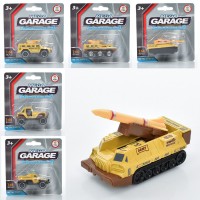 Машина 86606-B мет., 1:64, військова техніка, 6 видів, лист, 12,5-12,5-4 см.